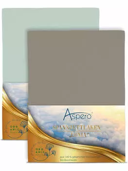 Простыня Aspero, цвет minze/taupe