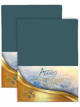 Простыня Aspero, синий