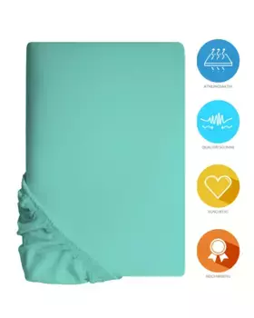 Простыня B&D Textiles, бирюзовый