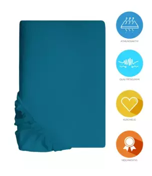 Простыня B&D Textiles, синий