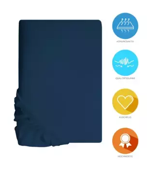 Простыня B&D Textiles, синий