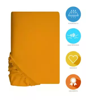 Простыня B&D Textiles, желтый