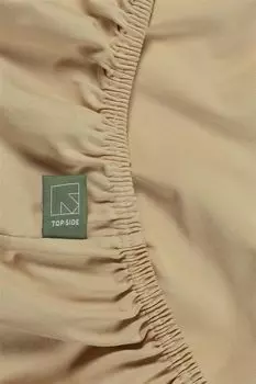 Простыня Beddinghouse Dutch Design для высоты матраса 25см, цвет песочный, размер 180x200/220