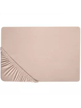 Простыня Beliani Bettlaken HOFUF, бежевый