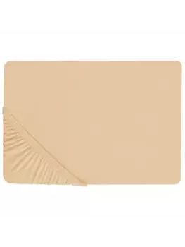 Простыня Beliani Bettlaken JANBU, бежевый