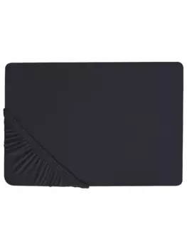 Простыня Beliani Bettlaken JANBU, черный