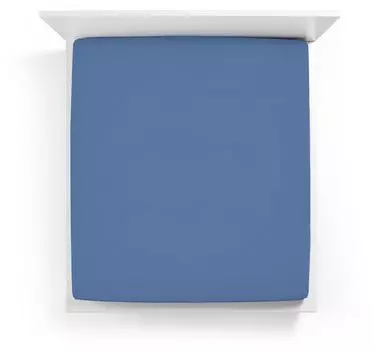 Простыня Bella Donna Jersey Alto 200х220-200х240 см цвет 208 - морской синий Formesse