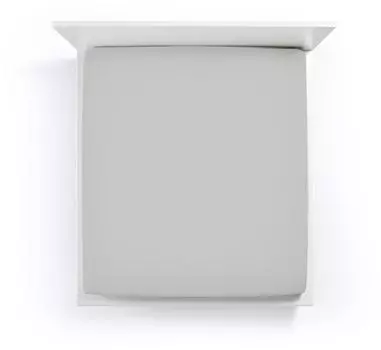 Простыня Bella Donna Jersey Alto для очень высоких матрасов цвет цемент размер 90х190-100х220 Formesse