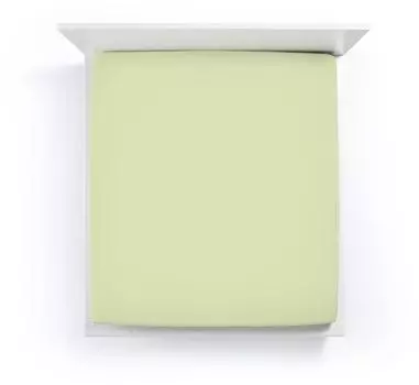 Простыня Bella Donna Jersey Alto для очень высоких матрасов цвет фисташковый размер 120х190-130х220 Formesse