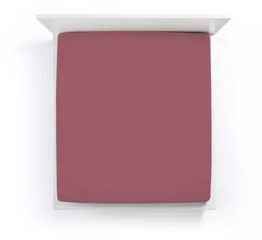 Простыня Bella Donna Jersey Alto для очень высоких матрасов цвет винтажная роза размер 180х190-200х220 Formesse
