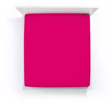Простыня Bella Donna Jersey Alto для очень высоких матрасов, цвет пурпурный, размер 200х220-200х240 Formesse