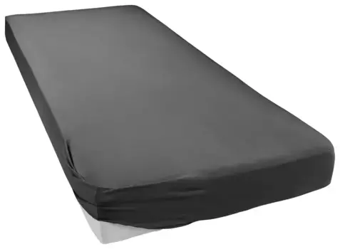 Простыня Bellana "Джерси-Эластан deLuxe" для кроватей с пружинными матрасами и очень высоких матрасов 90-100х200-220 см, 1 шт., цвет anthrazit