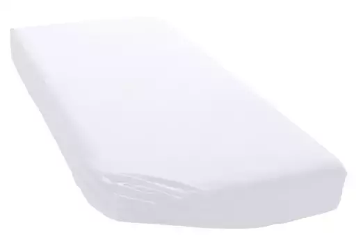 Простыня Bellana "Джерси Классик" для детей и малышей из чистого хлопка 60-70х120-140 см, 1 шт., белый