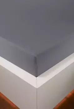 Простыня Bellana Melone-Topper 140-160х200 см, серый