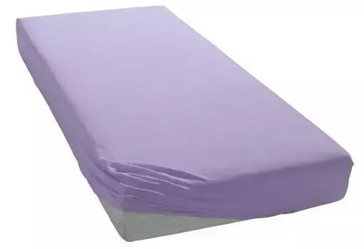 Простыня Bellana на подгонке "размера дыни. 70x140, 90x200, 140x200 или 180x200 см", хлопок, матрасы высотой до 25 см, простыни натяжные потолки и для детей 180-200х200 см, 1 шт., цвет lavendel