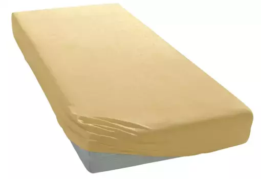 Простыня Bellana на подгонке "размера дыни. 70x140, 90x200, 140x200 или 180x200 см", хлопок, матрасы высотой до 25 см, простыни натяжные потолки и для детей 120-130х200 см, 1 шт., цвет weizen