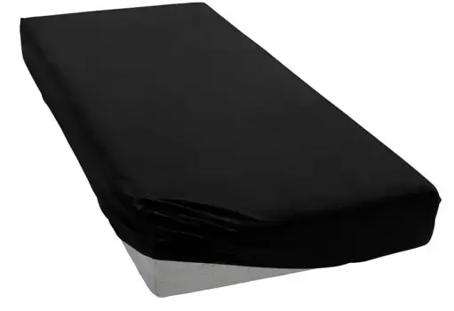 Простыня Bellana на подгонке "размера дыни. 70x140, 90x200, 140x200 или 180x200 см", хлопок, матрасы высотой до 25 см, простыни натяжные потолки и для детей 120-130х200 см, 1 шт., черный