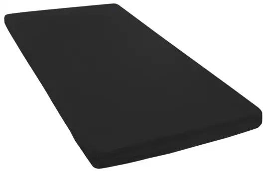 Простыня Bellana "Топпер "Дыня", 100% хлопок, простыня из трикотажа на резинке, подходит для топперов с пружинными матрасами, дышащая ", (1 шт.) 180-200х200 см, 1 шт., черный