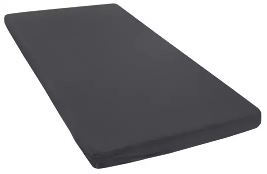 Простыня Bellana "Топпер "Дыня", 100% хлопок, простыня из трикотажа на резинке, подходит для топперов с пружинными матрасами, дышащая ", (1 шт.) 90-100х200 см, 1 шт., цвет anthrazit