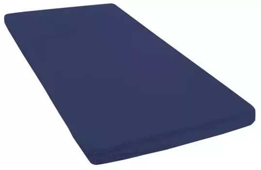 Простыня Bellana "Топпер "Дыня", 100% хлопок, простыня из трикотажа на резинке, подходит для топперов с пружинными матрасами, дышащая ", (1 шт.) 90-100х200 см, 1 шт., цвет marine