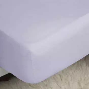 Простыня Belledorm Easy Care из перкаля BM171 (двойная) (Хезер)