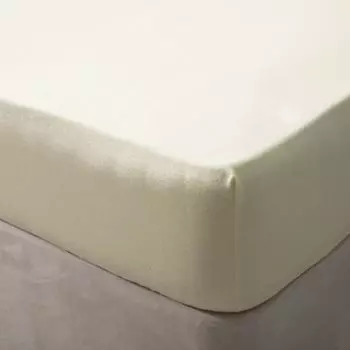 Простыня Belledorm из джерси и хлопка BM152 (кроватка-кровать) (цвет слоновой кости)