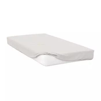 Простыня Belledorm из хлопкового сатина плотностью 1000 нитей BM124 (двойная) (цвет слоновой кости)