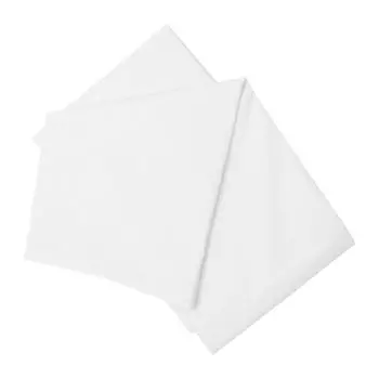 Простыня Belledorm Percale Easy Care Flat BM170 (одинарная) (белая)