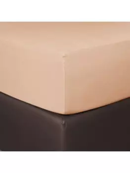 Простыня BettwarenShop Boxspring, цвет champignon