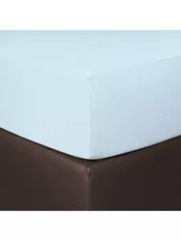 Простыня BettwarenShop Boxspring, цвет ciel