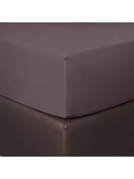 Простыня BettwarenShop Boxspring, цвет graphit