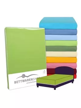 Простыня BettwarenShop Boxspring, цвет kiesel