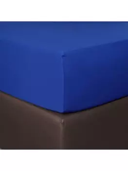 Простыня BettwarenShop Boxspring, цвет royal