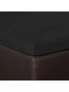 Простыня BettwarenShop, черный