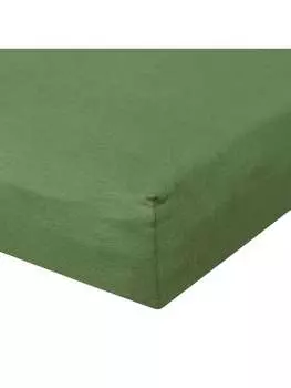 Простыня BettwarenShop, цвет bambus