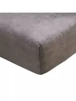Простыня BettwarenShop, цвет graphit