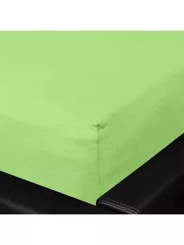 Простыня BettwarenShop Multi Stretch, цвет apfel