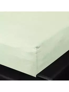 Простыня BettwarenShop Multi Stretch, мятный
