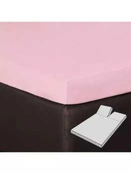 Простыня BettwarenShop, роза