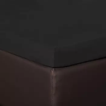 Простыня BettwarenShop Spannbettlaken Topper, черный