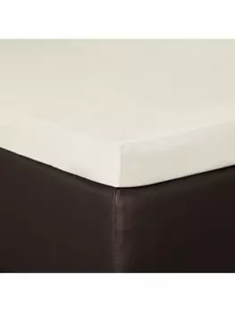 Простыня BettwarenShop Topper, белый