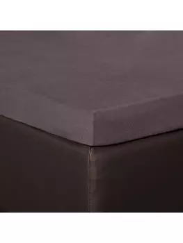 Простыня BettwarenShop Topper, цвет graphit