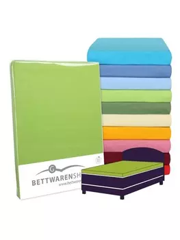 Простыня BettwarenShop Topper, цвет hellrosa