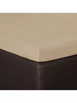 Простыня BettwarenShop Topper, цвет kiesel