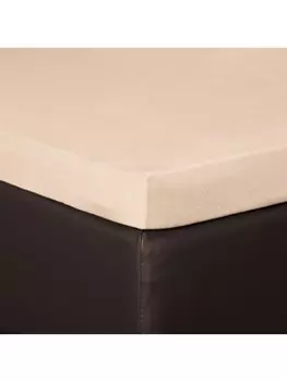 Простыня BettwarenShop Topper, цвет leinen