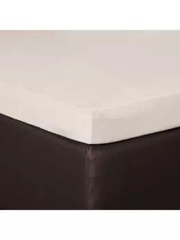 Простыня BettwarenShop Topper, песочный