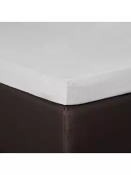 Простыня BettwarenShop Topper, серебряный