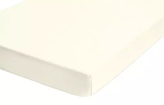 Простыня Biberna 140-160x200-220 см кремовая для пружинных матрасов простыня