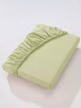 Простыня Biberna, (1 шт.) 150 см, зеленый/лайм