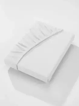 Простыня Biberna, (1 шт.) Б: 180-200 см, светло-серый